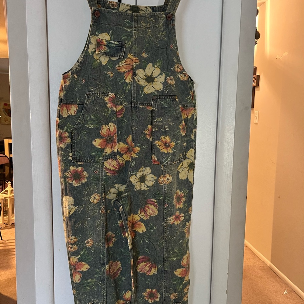 Romper/Overalls bought off Etsy. Size 12 Brand New